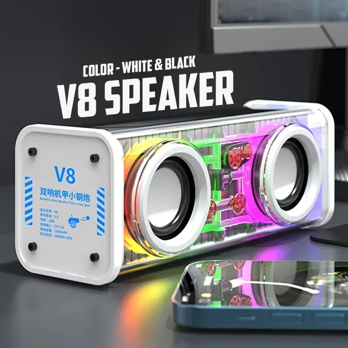 V8 Wireless Bluetooth Speaker